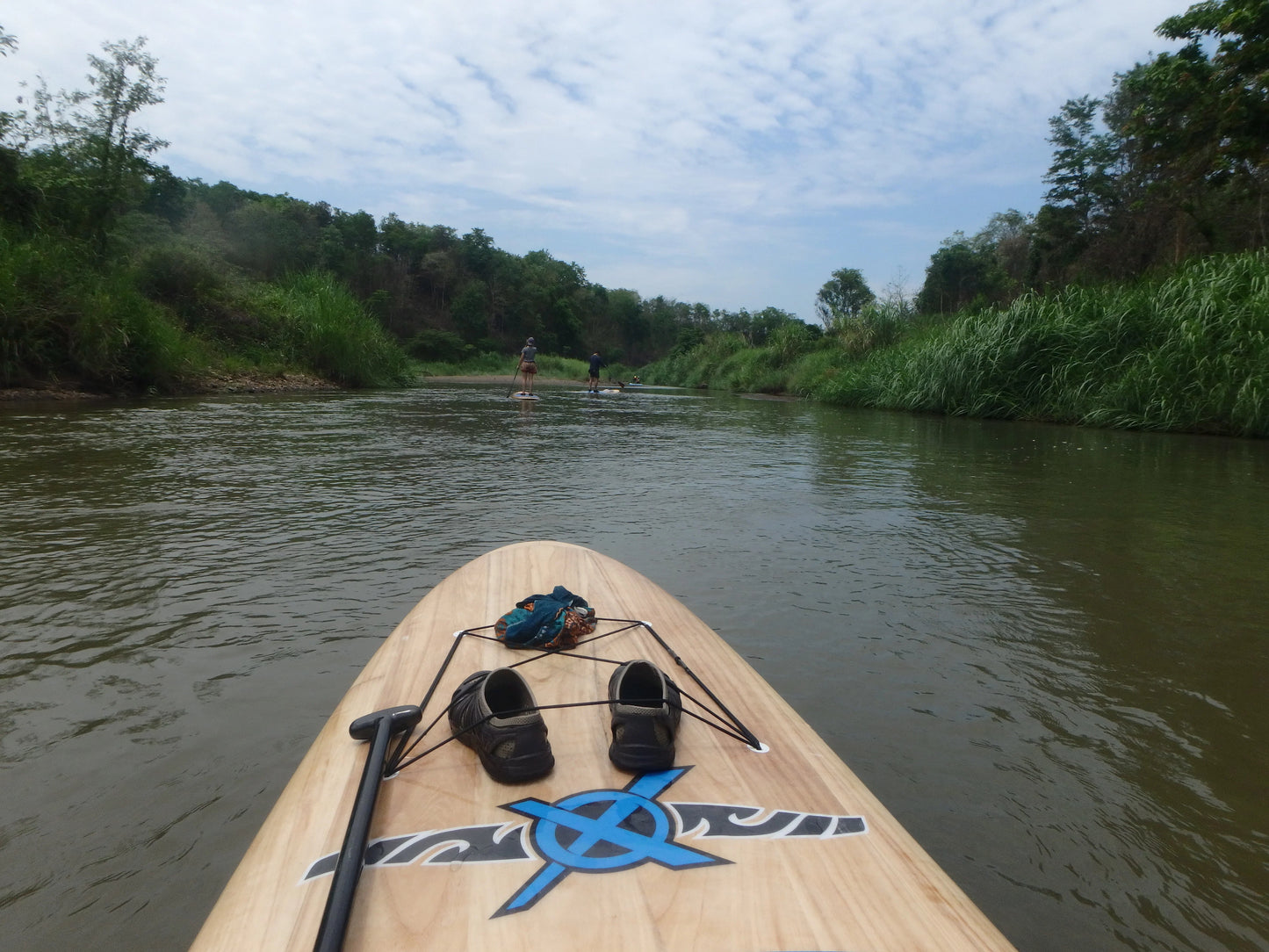 TRIP #SUP STAND UP PADDLE BOARD THE MAE PING RIVER 1950 B