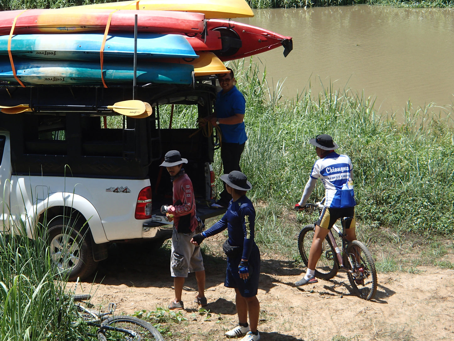 #M1  Chiang Mai Triathalon, Hike,Bike,Kayak  2700฿