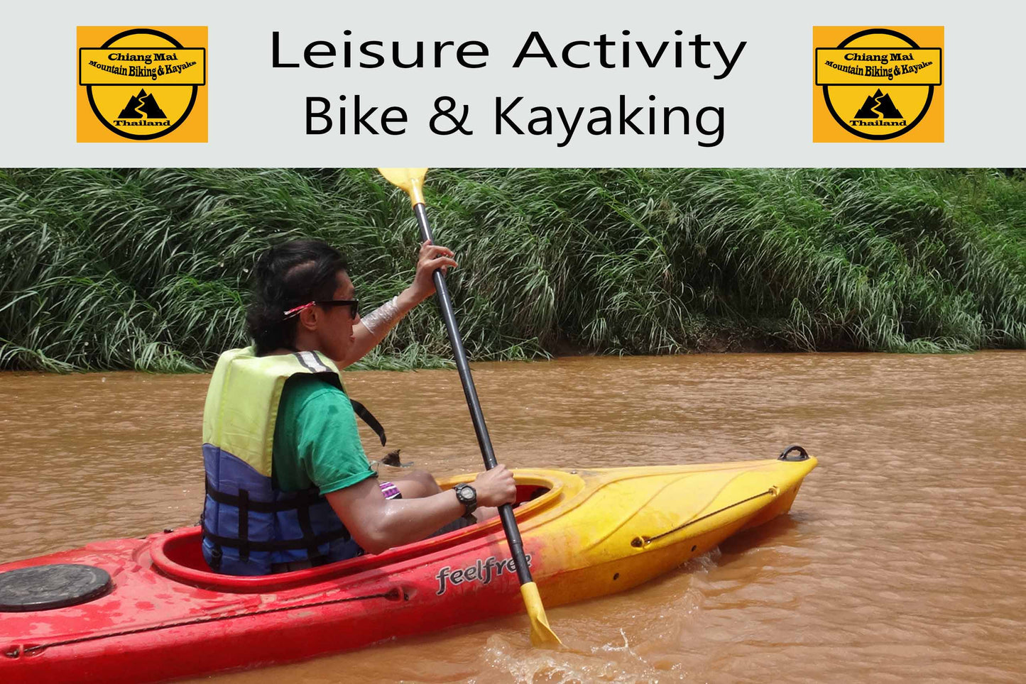 MID Mae Ngat Valley Bike & Kayak Traverse " 20 "    2600฿