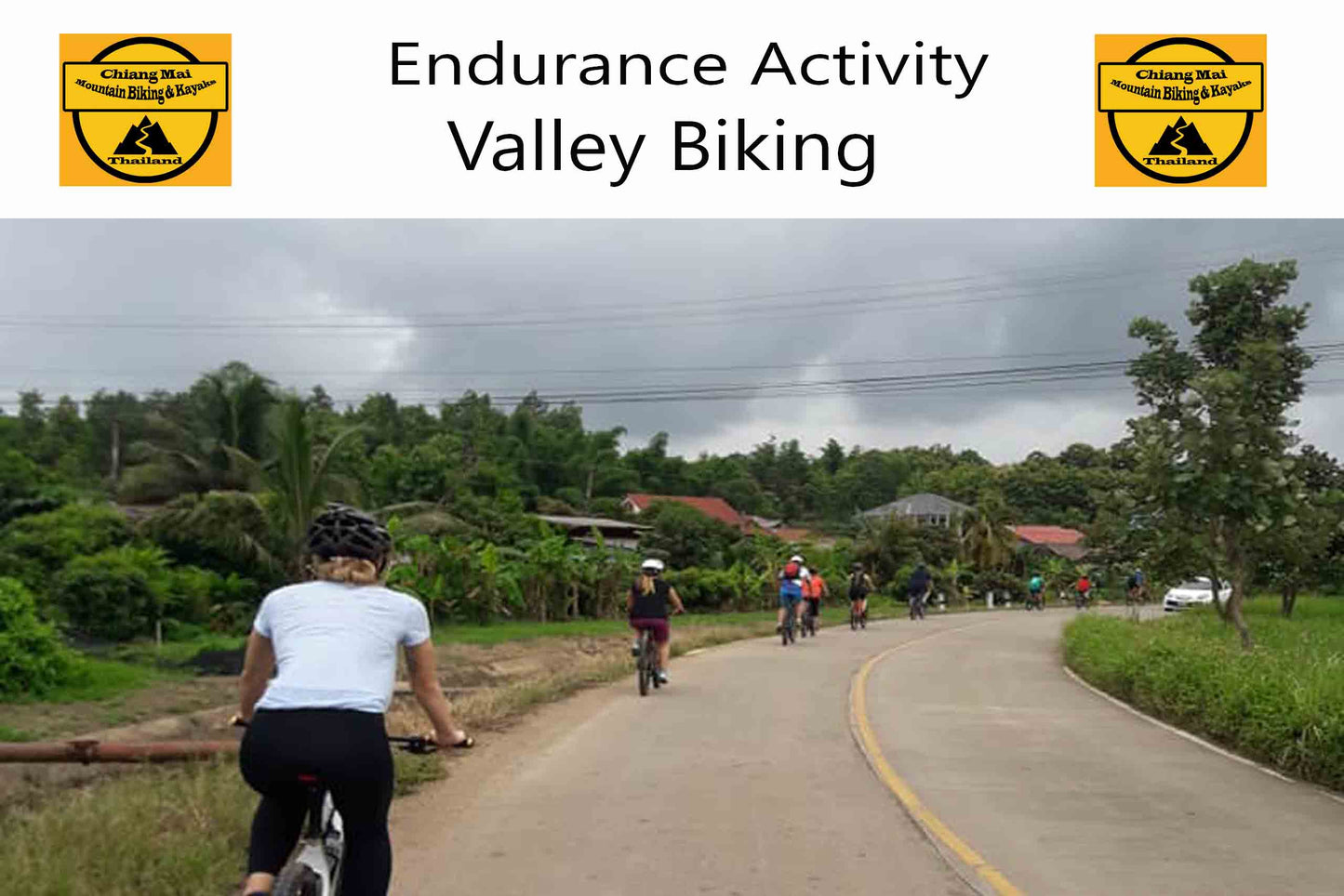 "7XC" Road Ride, Mae Ngat Valley to Chiang Mai, 60 km. 1950฿