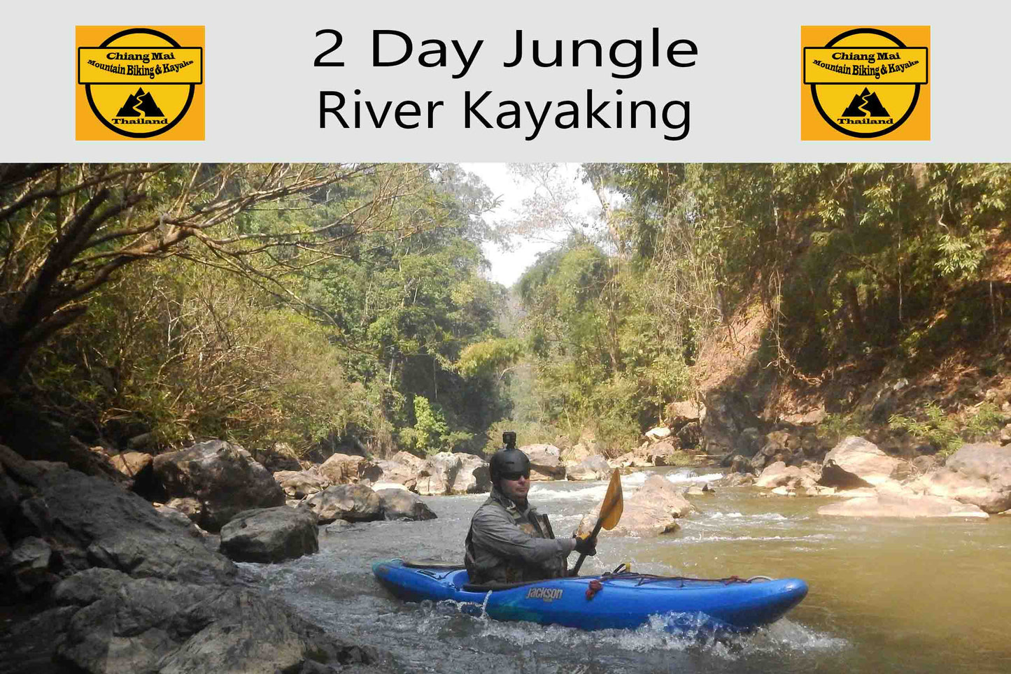2 Days Upper Jungle Mae Taeng River Adventure "F2"    12500฿