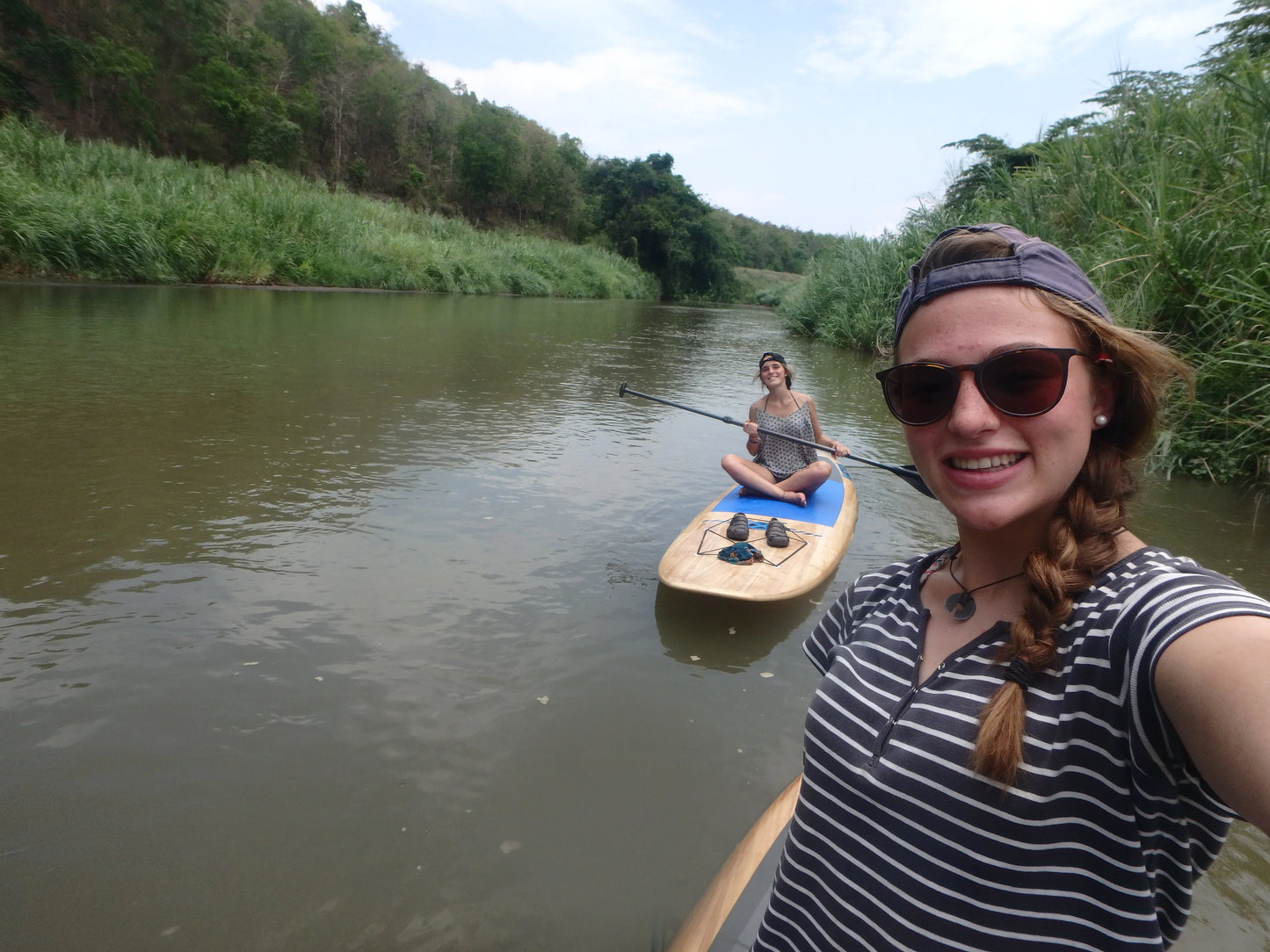 TRIP #SUP STAND UP PADDLE BOARD THE MAE PING RIVER  1950 B