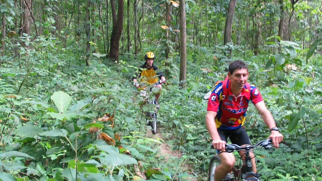 Rain forest Jungle single & Jeep track mountain biking Trip #8    2100฿